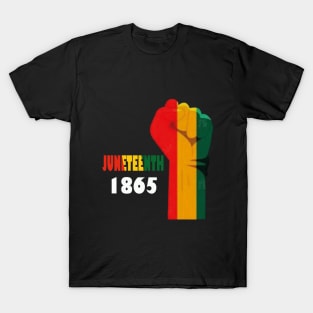 1865 Juneteenth It's Independence Day T-Shirt